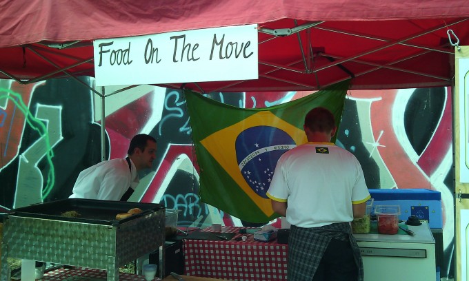 food on the move
